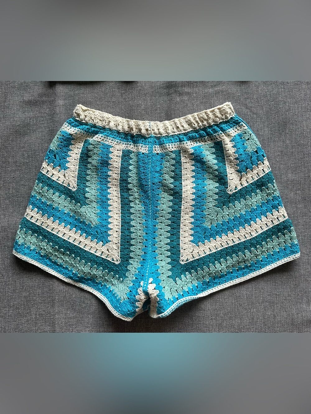 Rebellion Again 2pc Crochet Bralette & Short Set - Picture 7 of 11